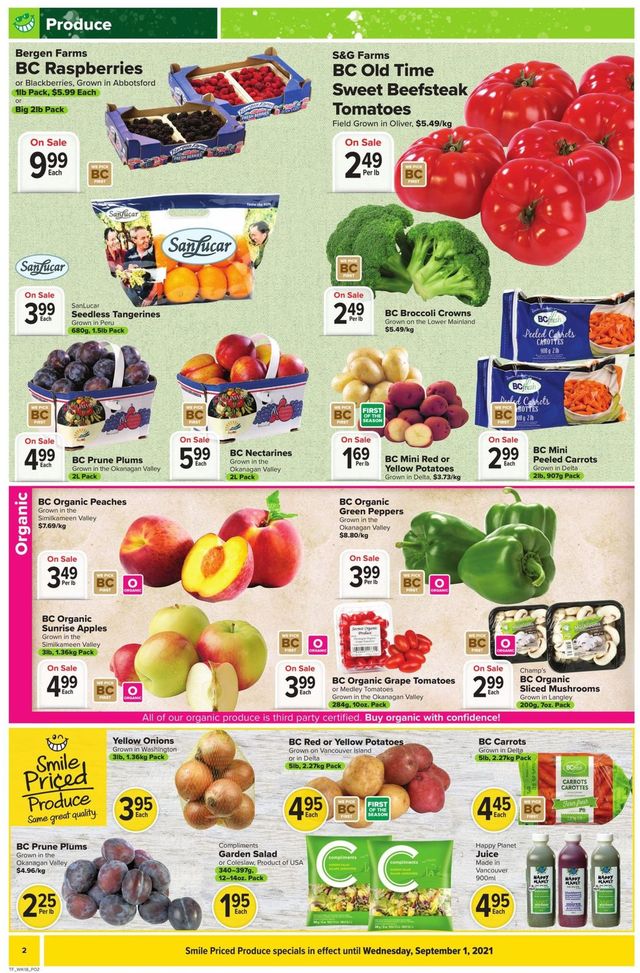 Thrifty Foods Flyer from 08/26/2021