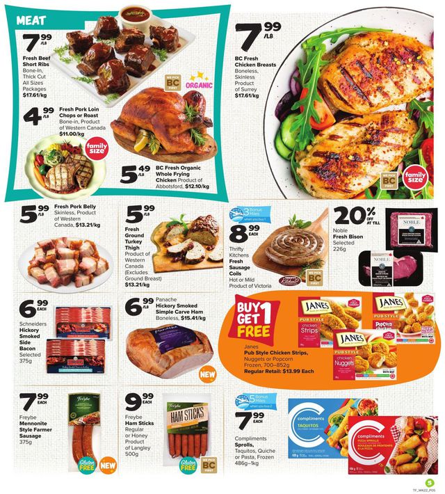 Thrifty Foods Flyer from 09/23/2021
