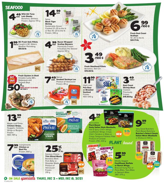 Thrifty Foods Flyer from 12/02/2021