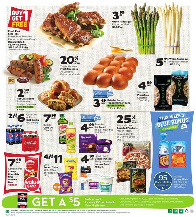 Thrifty Foods Flyer from 03/10/2022