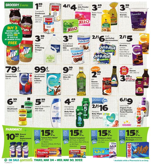 Thrifty Foods Flyer from 03/24/2022