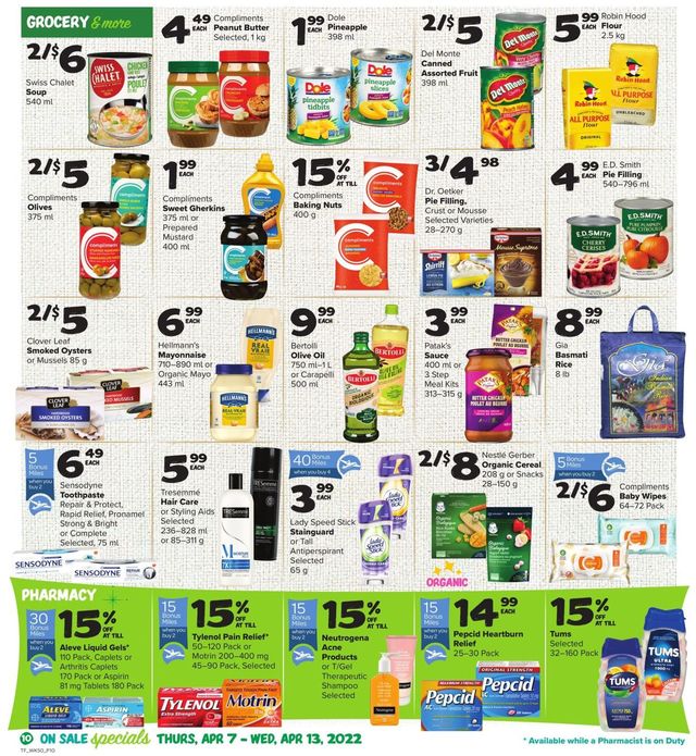 Thrifty Foods Flyer from 04/07/2022