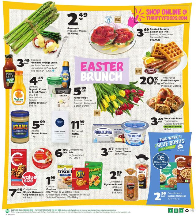 Thrifty Foods Flyer from 04/14/2022