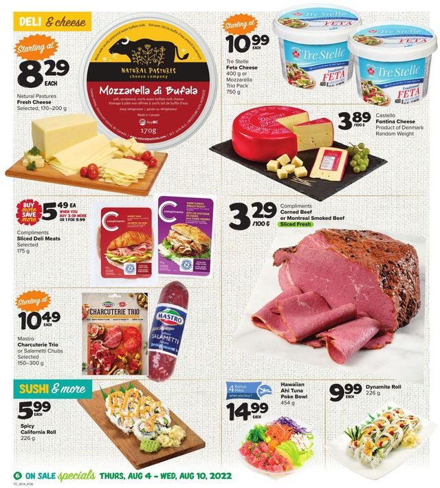 Thrifty Foods Flyer from 08/04/2022