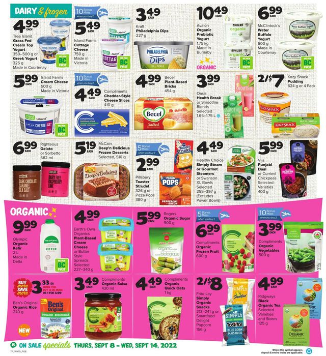 Thrifty Foods Flyer from 09/08/2022