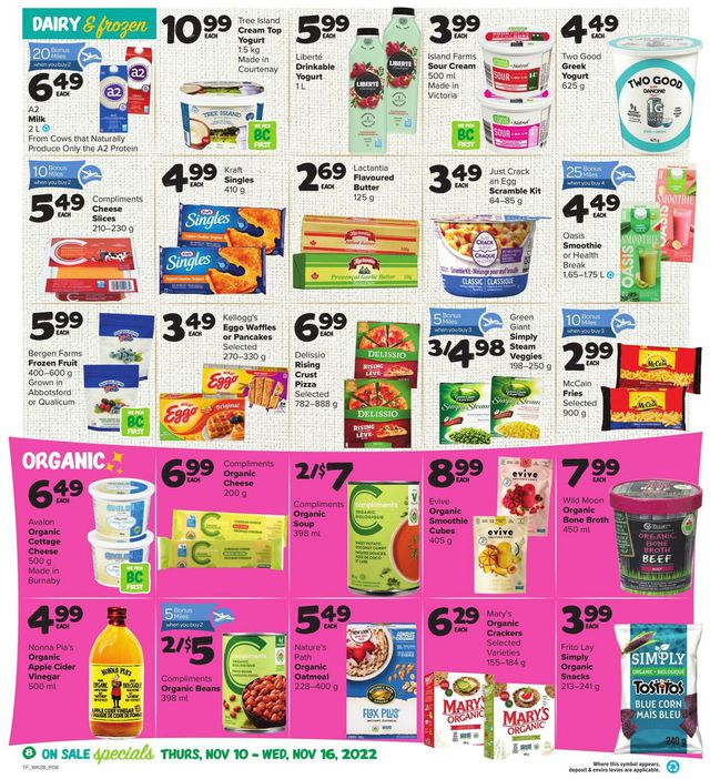 Thrifty Foods Flyer from 11/10/2022