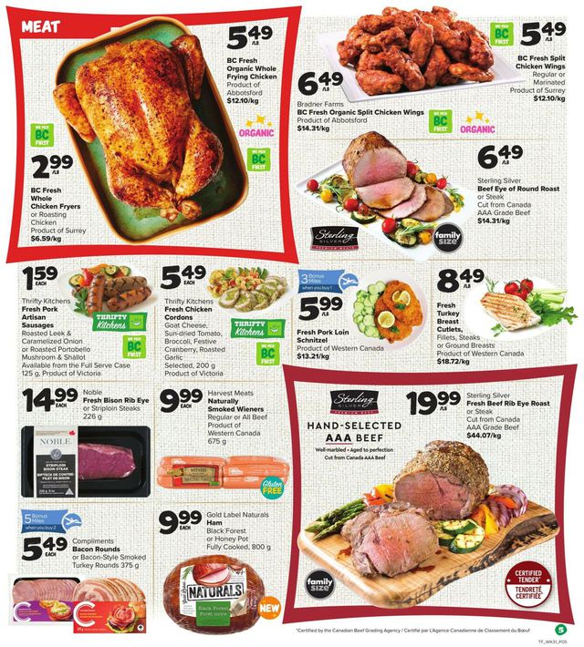 Thrifty Foods Flyer from 12/01/2022