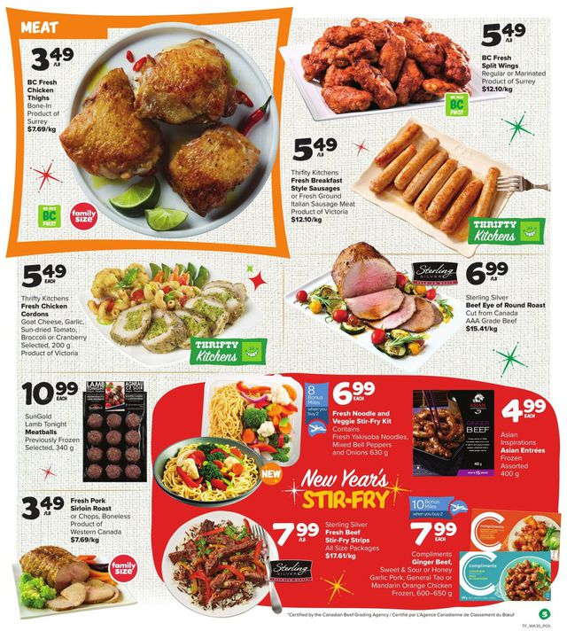 Thrifty Foods Flyer from 12/29/2022