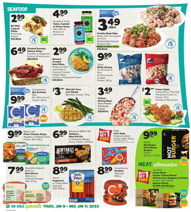 Thrifty Foods Flyer from 01/05/2023