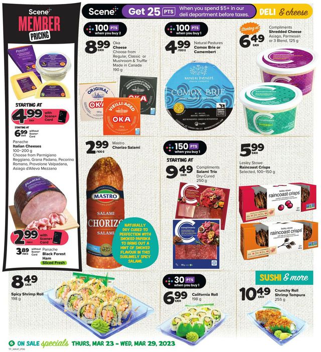 Thrifty Foods Flyer from 03/23/2023