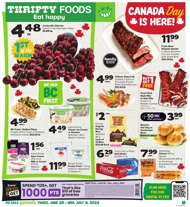 Thrifty Foods Flyer from 06/29/2023