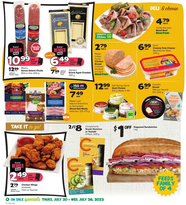 Thrifty Foods Flyer from 07/20/2023
