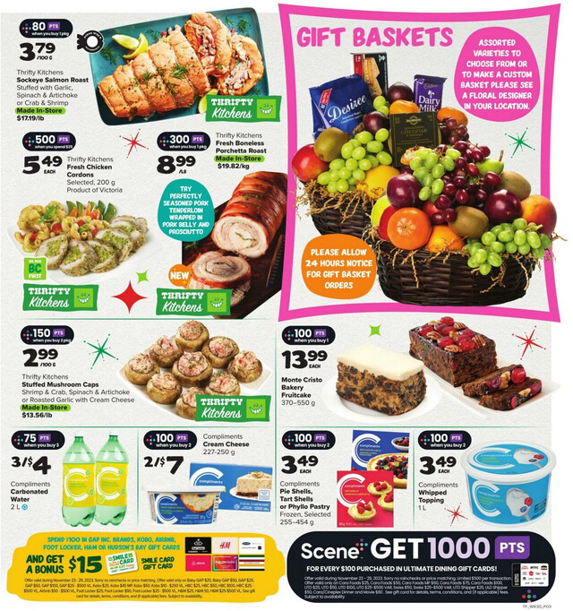 Thrifty Foods Flyer from 11/23/2023