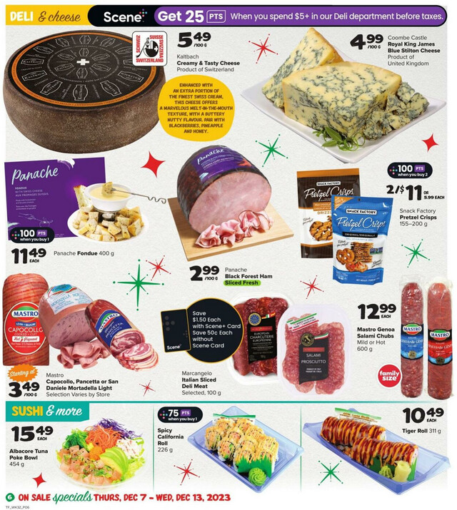 Thrifty Foods Flyer from 12/07/2023