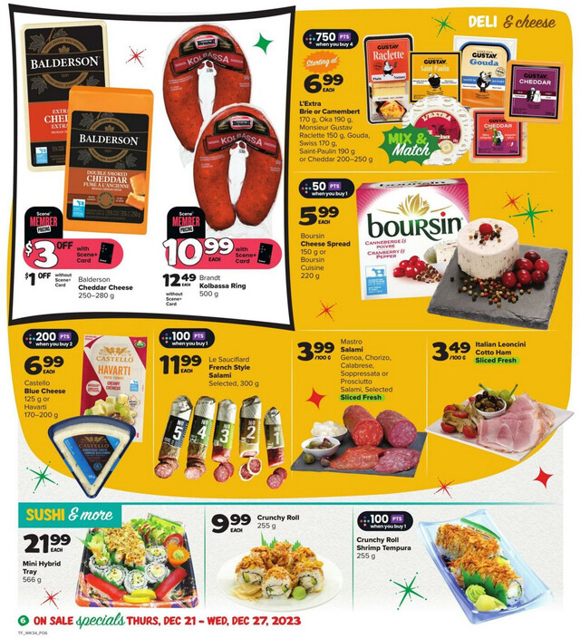 Thrifty Foods Flyer from 12/21/2023