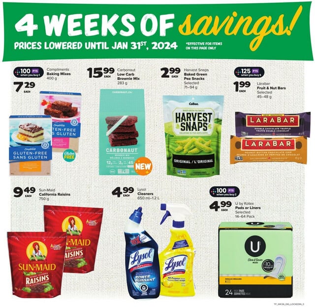 Thrifty Foods Flyer from 01/04/2024