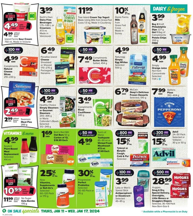 Thrifty Foods Flyer from 01/11/2024