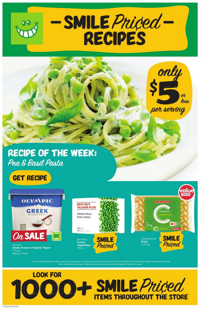 Thrifty Foods Flyer from 02/22/2024