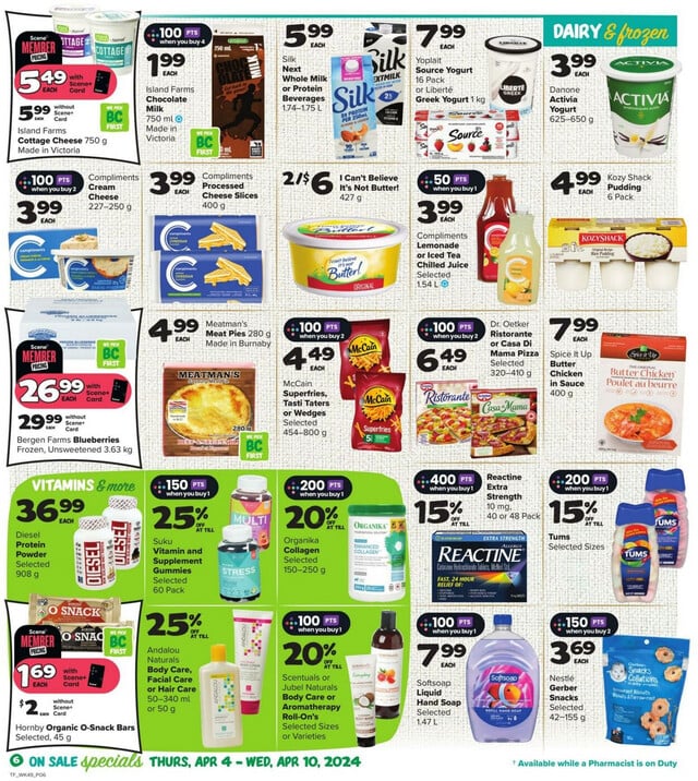 Thrifty Foods Flyer from 04/04/2024