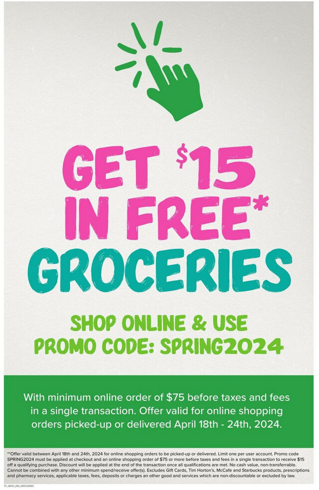 Thrifty Foods Flyer from 04/18/2024