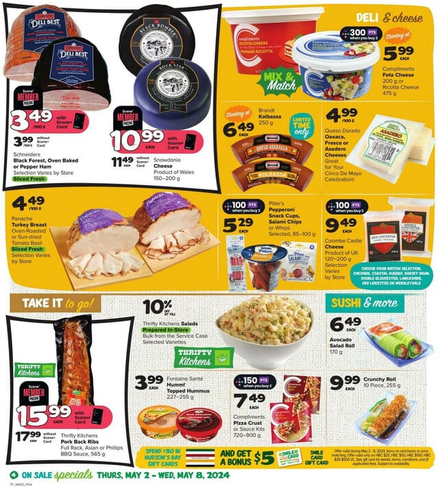 Thrifty Foods Flyer from 05/02/2024