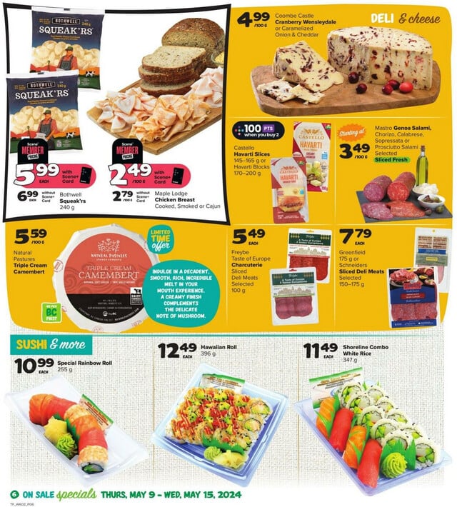 Thrifty Foods Flyer from 05/09/2024