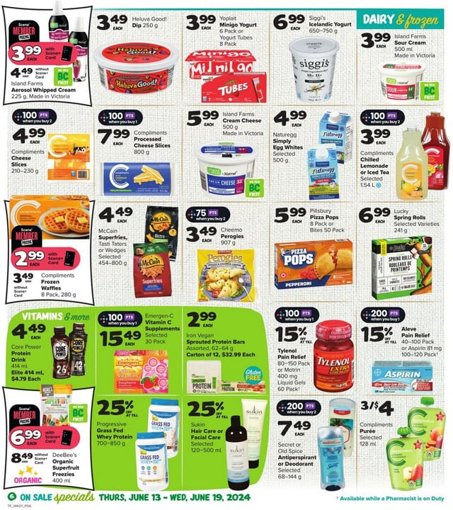 Thrifty Foods Flyer from 06/13/2024