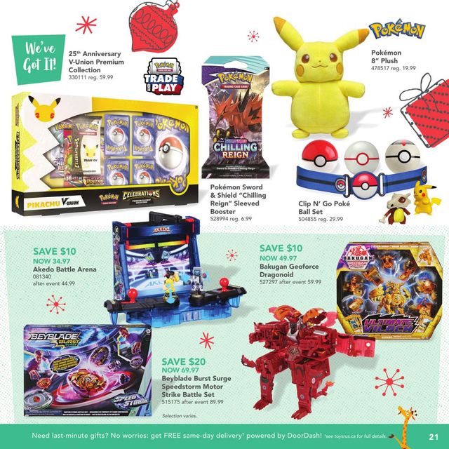 Toys''R''Us Flyer from 10/28/2021