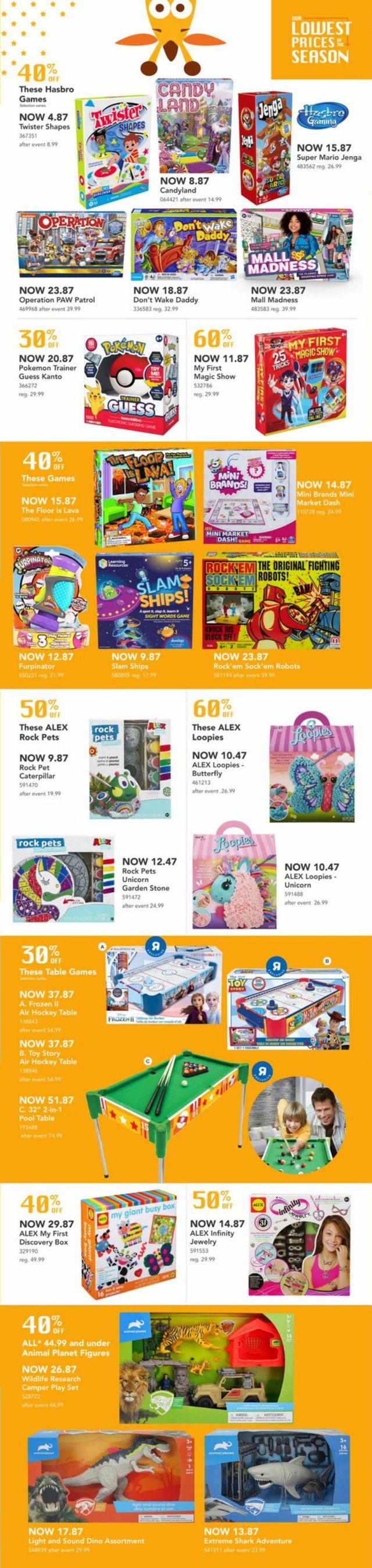 Toys''R''Us Flyer from 10/10/2022