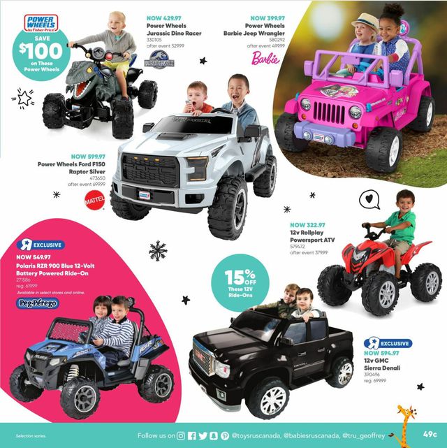 Toys''R''Us Flyer from 10/27/2022