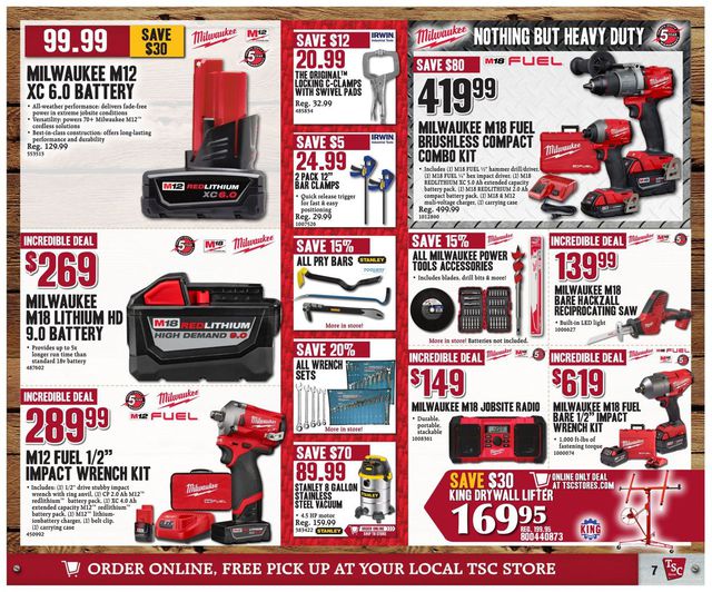 TSC Stores Flyer from 10/03/2019