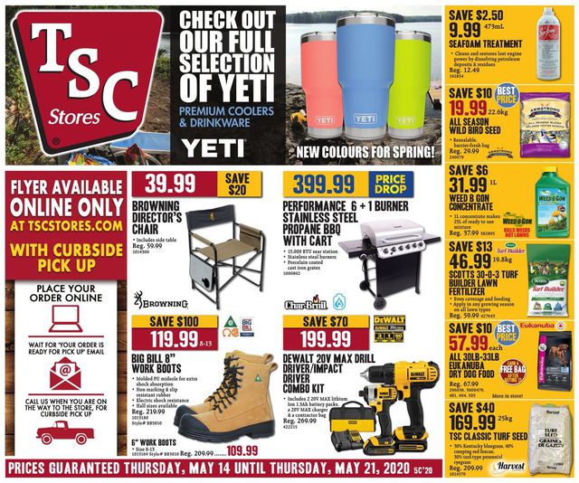TSC Stores Flyer from 05/14/2020