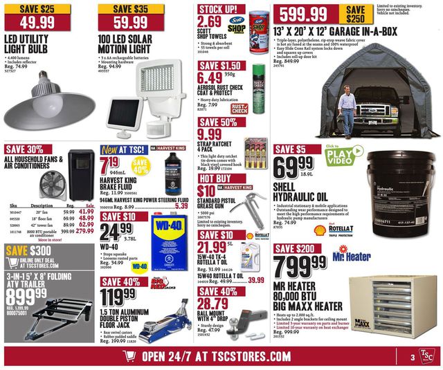 TSC Stores Flyer from 08/14/2020