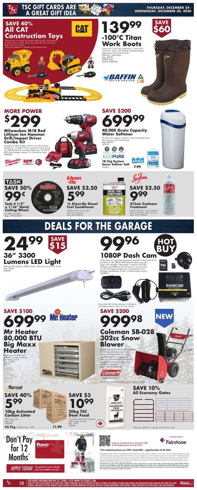 TSC Stores Flyer from 12/24/2020
