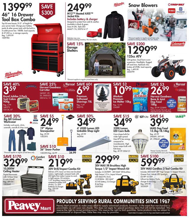 TSC Stores Flyer from 12/30/2021