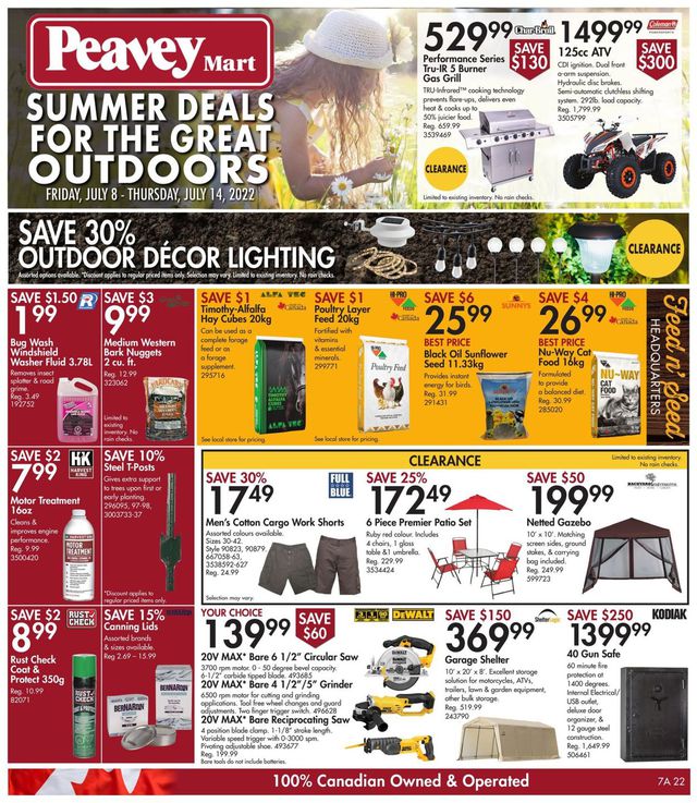 TSC Stores Flyer from 07/08/2022