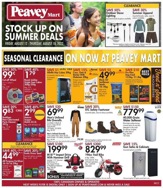 TSC Stores Flyer from 08/12/2022