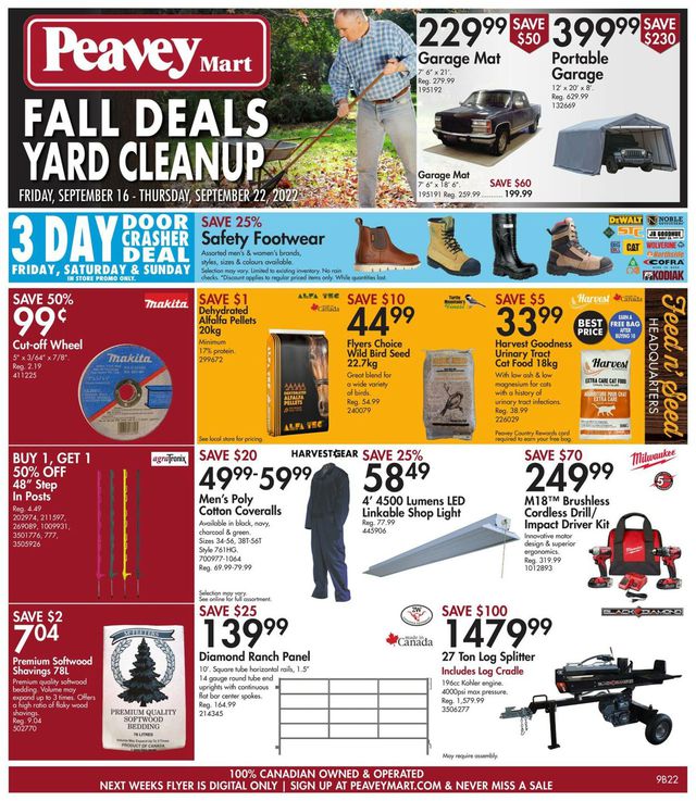 TSC Stores Flyer from 09/16/2022