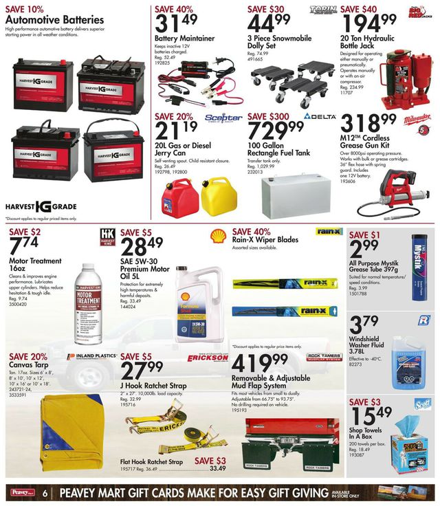 TSC Stores Flyer from 09/16/2022
