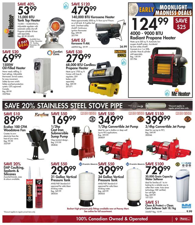 TSC Stores Flyer from 11/18/2022