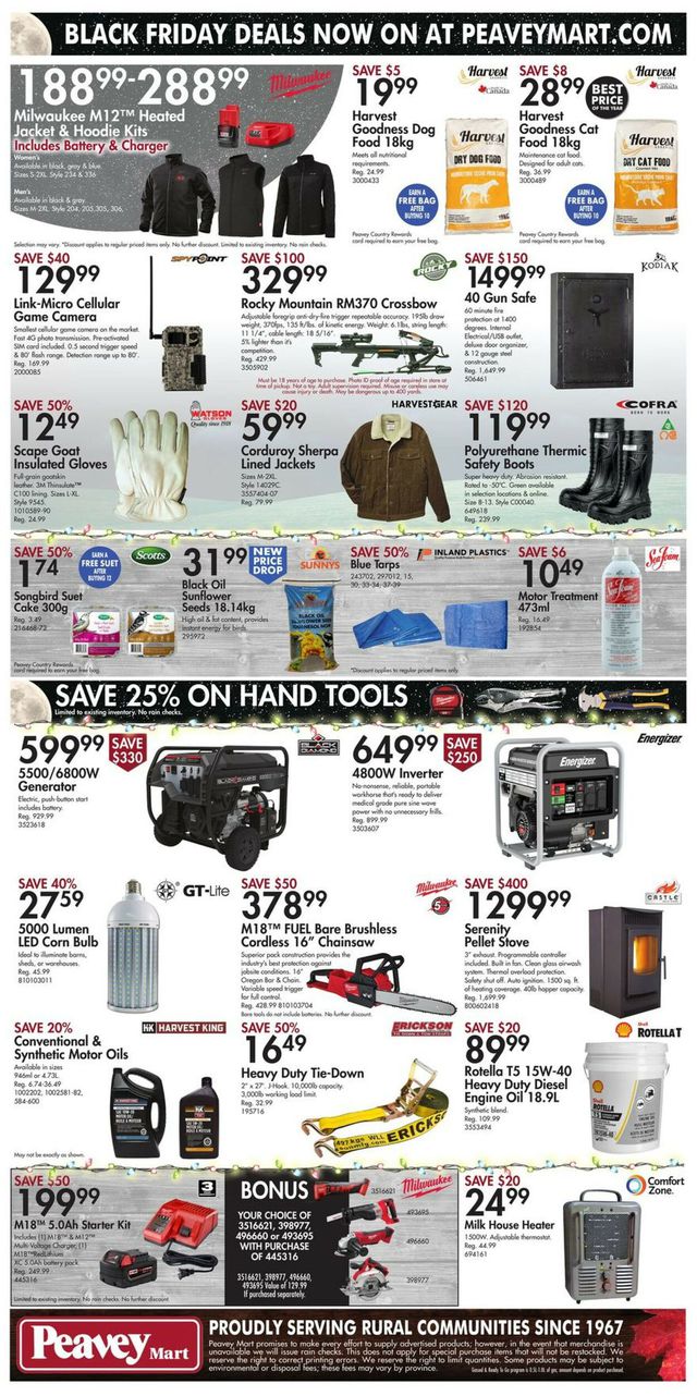 TSC Stores Flyer from 11/24/2022