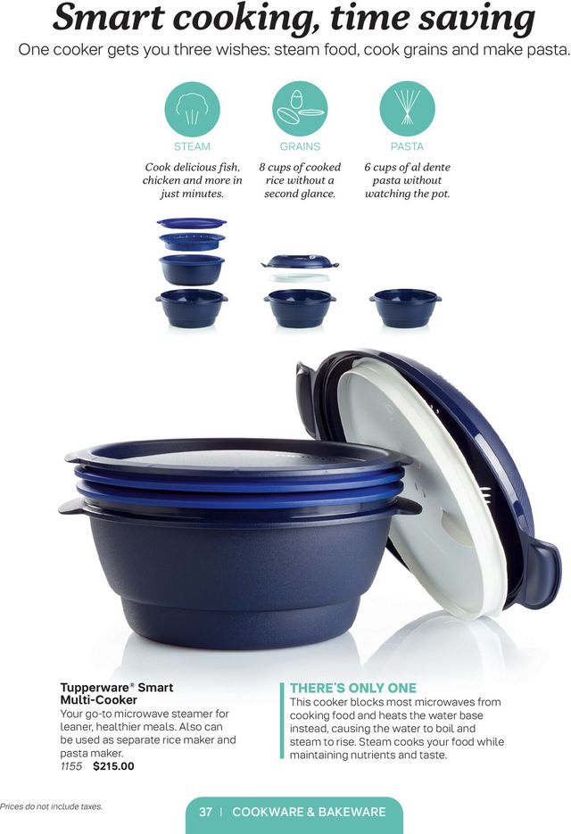 Tupperware Flyer from 09/01/2022