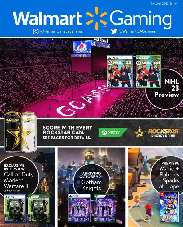 Walmart Flyer from 10/01/2022