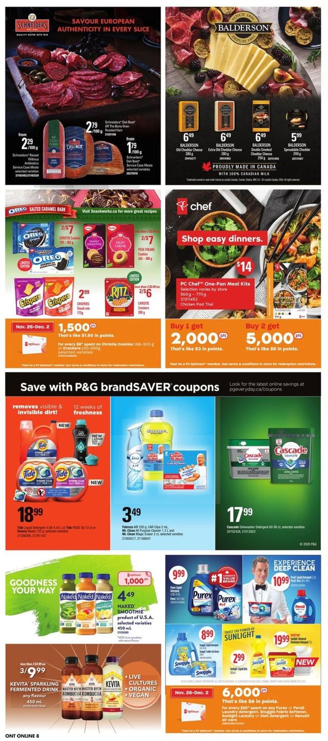 Zehrs Flyer from 11/26/2020