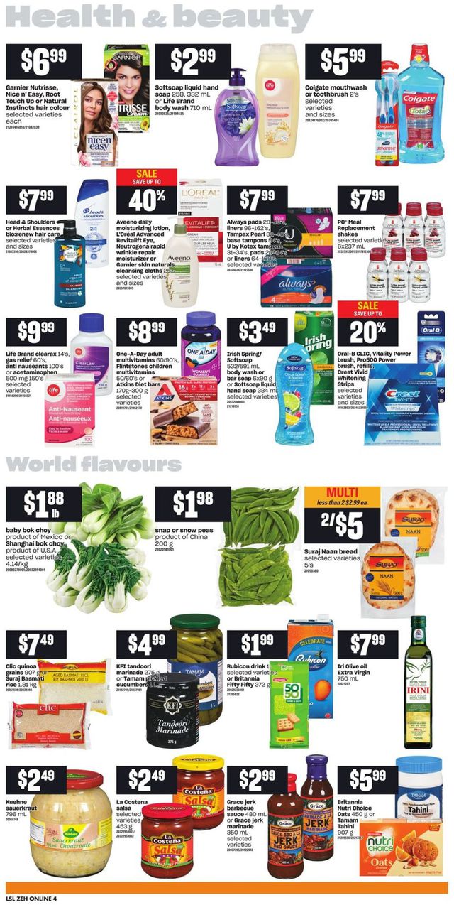 Zehrs Flyer from 01/28/2021