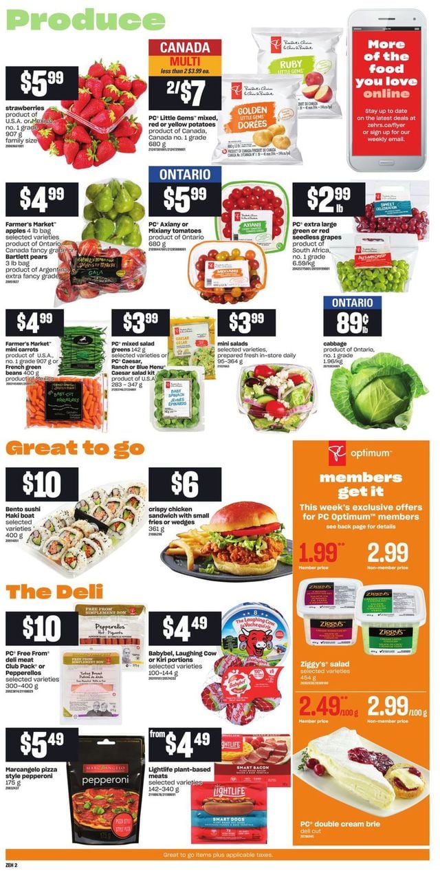Zehrs Flyer from 03/18/2021