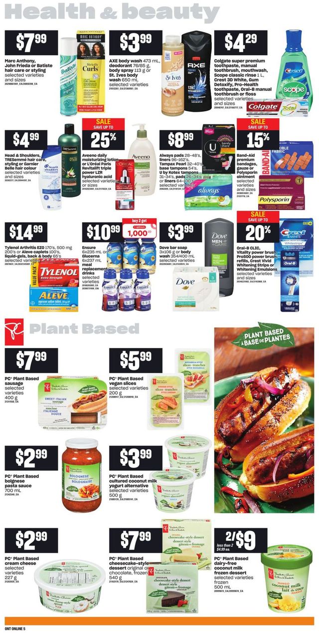 Zehrs Flyer from 10/21/2021
