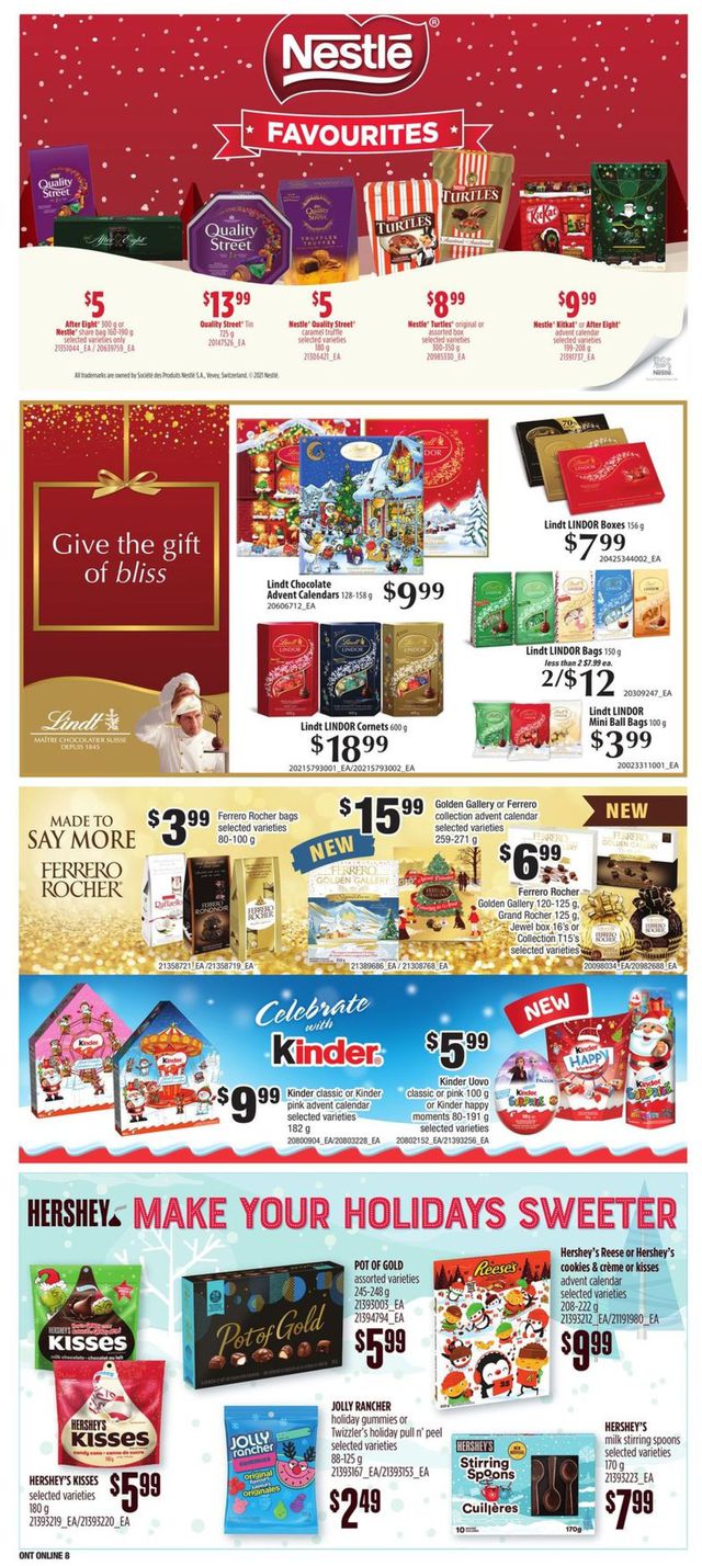 Zehrs Flyer from 11/18/2021