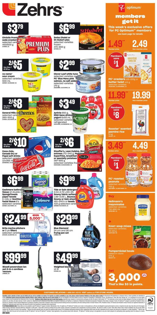 Zehrs Flyer from 11/25/2021