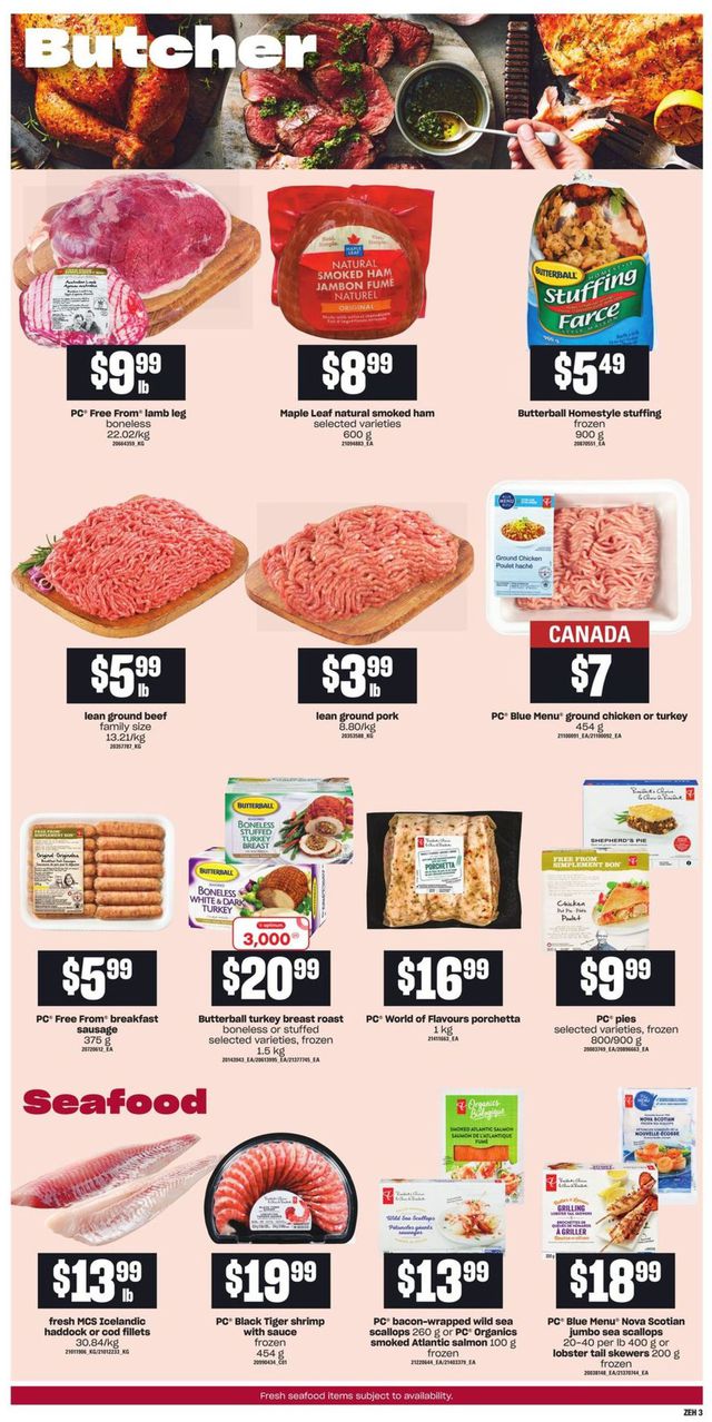 Zehrs Flyer from 12/22/2021
